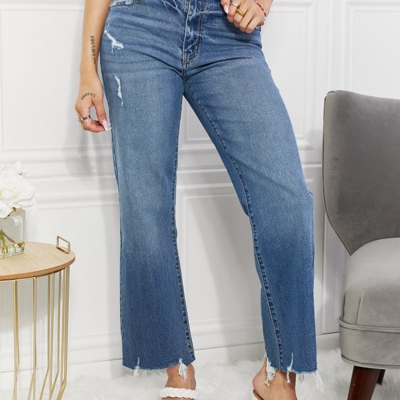 Kancan Open Pack 90's Cropped Wide Leg